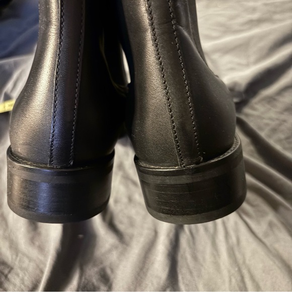 Thursday Boot Co Size 10 Duchess Chelsea Black Leather Pull On Boots EUC - Picture 3 of 12